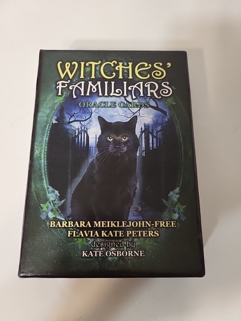 Witches' Familiars Oracle Cards by Barbara Meiklejohn-Free (English) Cards Book